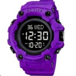 ACTIVA KADRON x INVICTA DIGITAL MENS WATCH- 53 mm Purple ACW1968-012